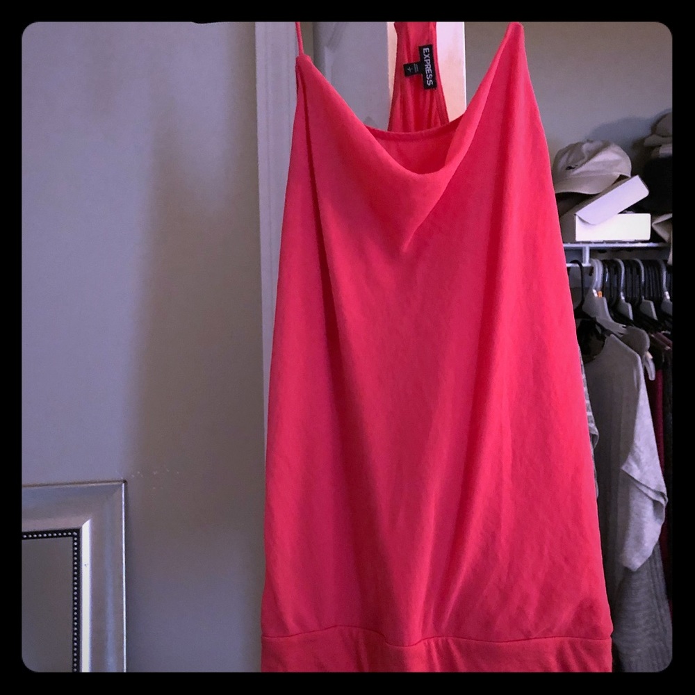 Express pink top